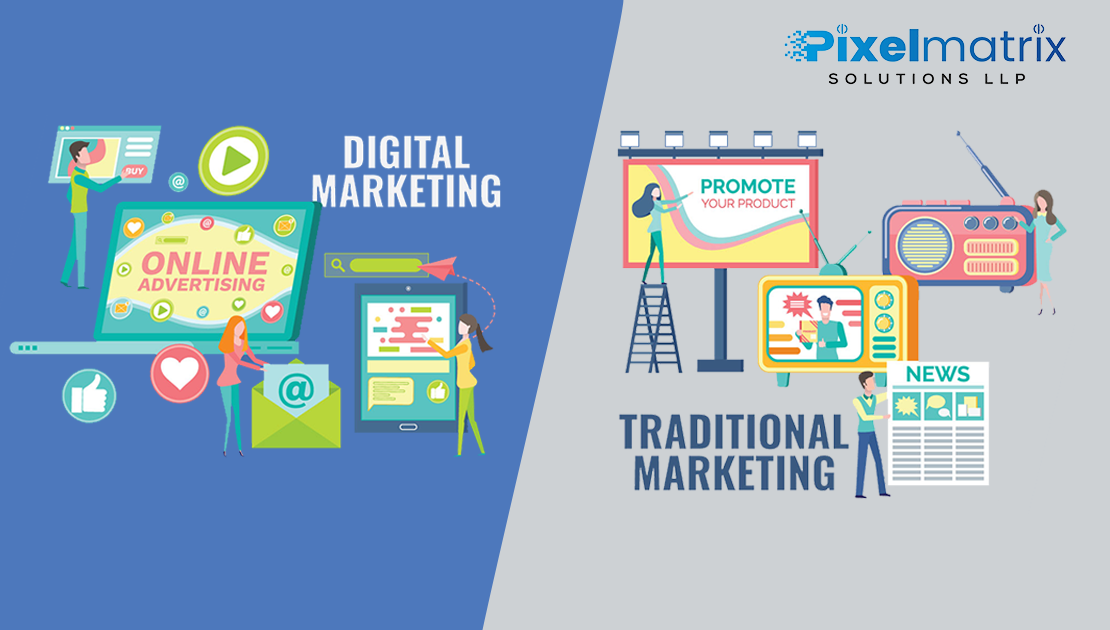 digital marketing vs traditional marketing